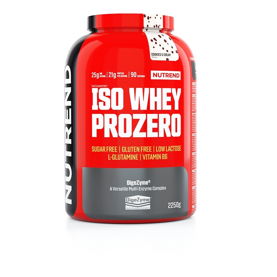 Изо Вей Прозеро 2250г/ISO WHEY PROZERO 2250g Nutrend (Кремовое печенье)
