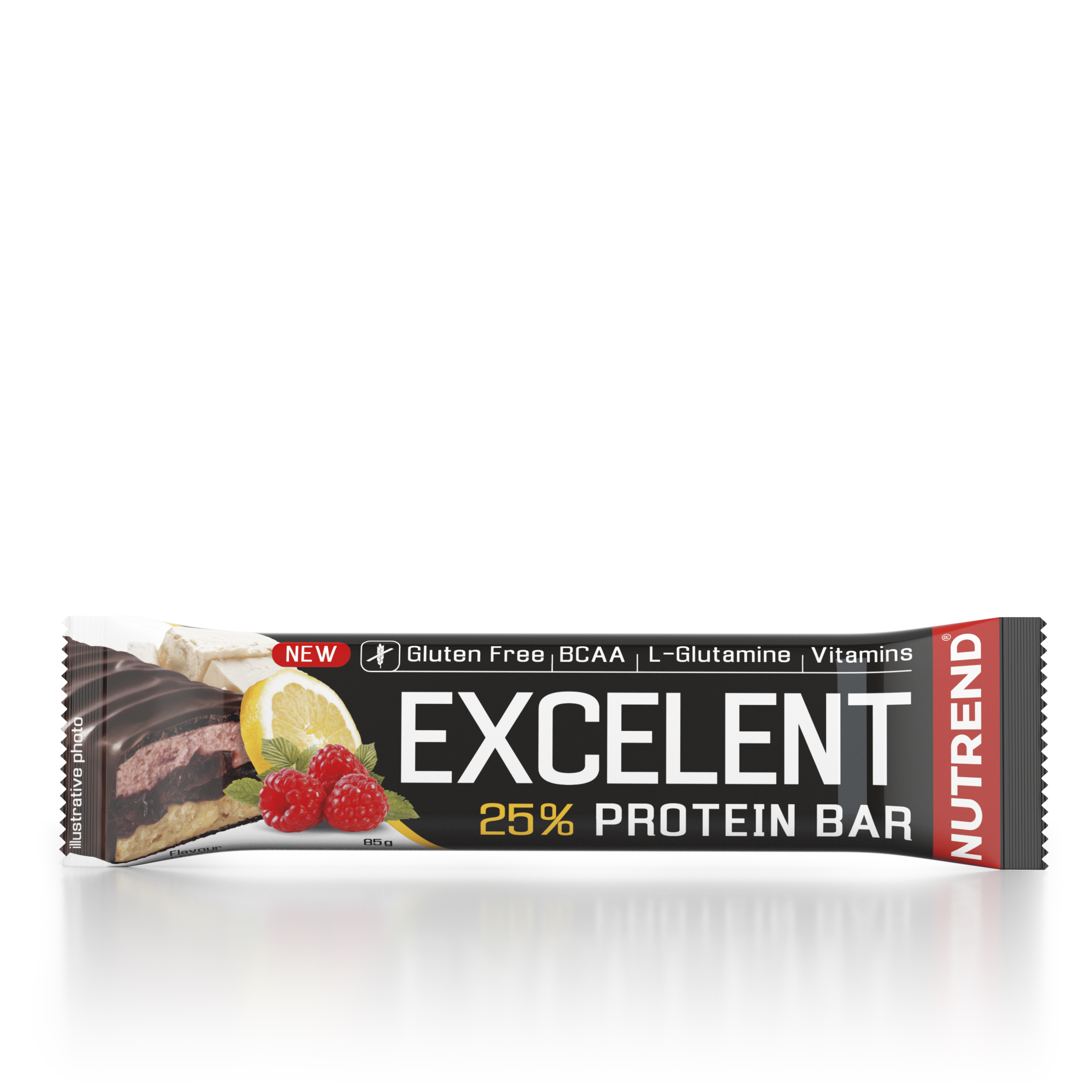 Экселент Бар Дабл 85г/Excelent Bar Double 85g Nutrend (Лимон-творог-малина с клюквой)