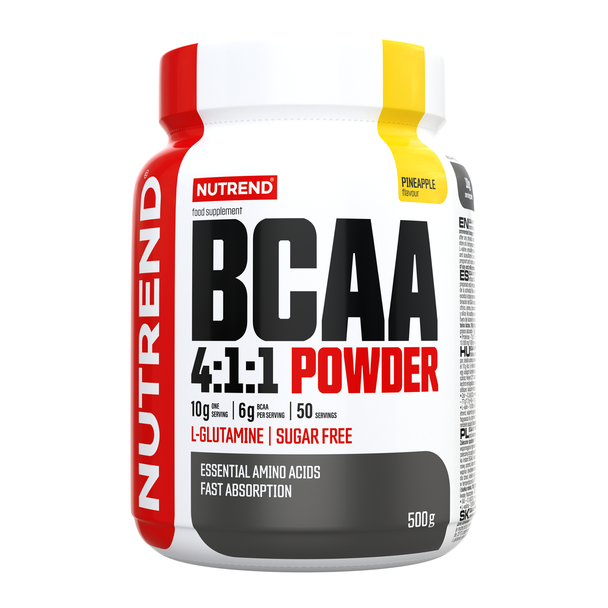 БЦАА 4:1:1 Порошок 500г/BCAA 4:1:1 Powder 500g Nutrend (Ананас)
