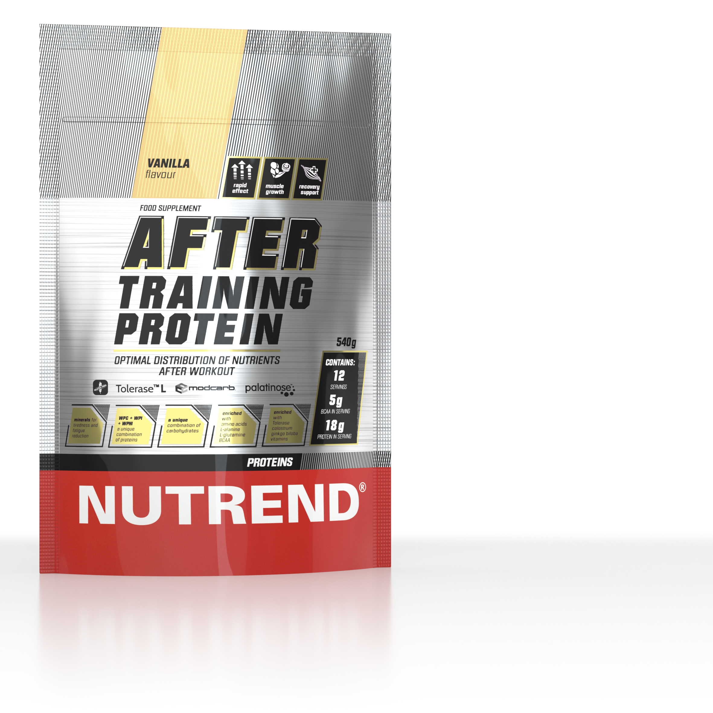 Афтер Трейнинг Протеин 540г/AFTER TRAINING PROTEIN 540g Nutrend (Ваниль)
