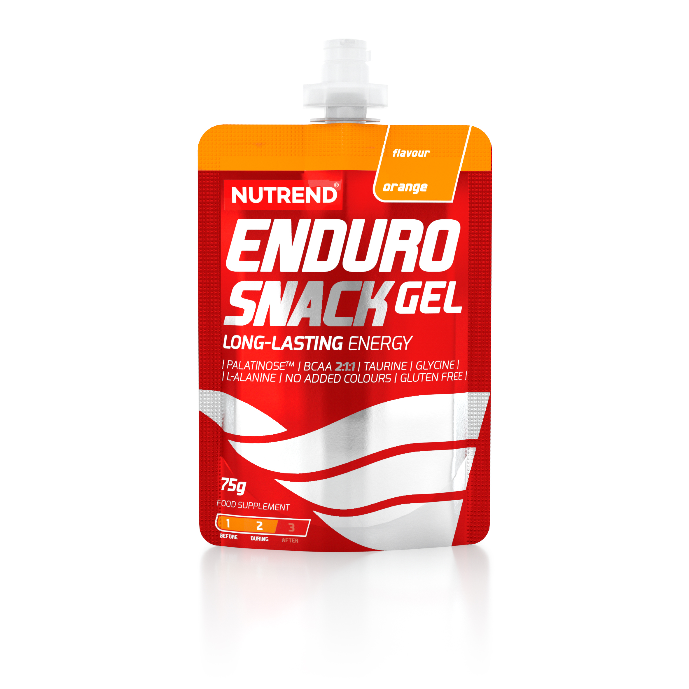 ЭндуроСнек саше 75г/EnduroSnack sachet 75g Nutrend (Апельсин)