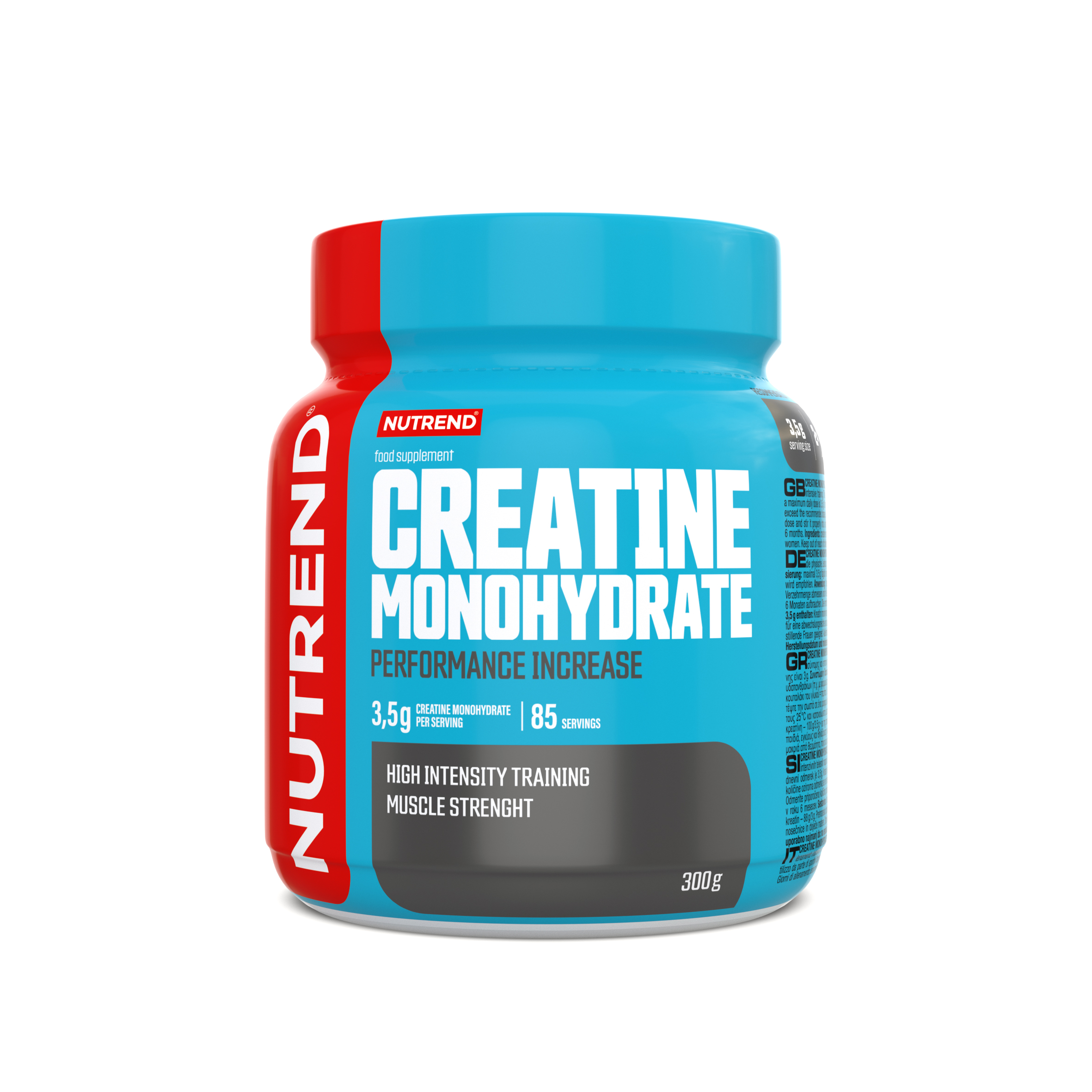 Креатин моногидрат 300г/Creatine Monohydrate 300g Nutrend (Без вкуса)