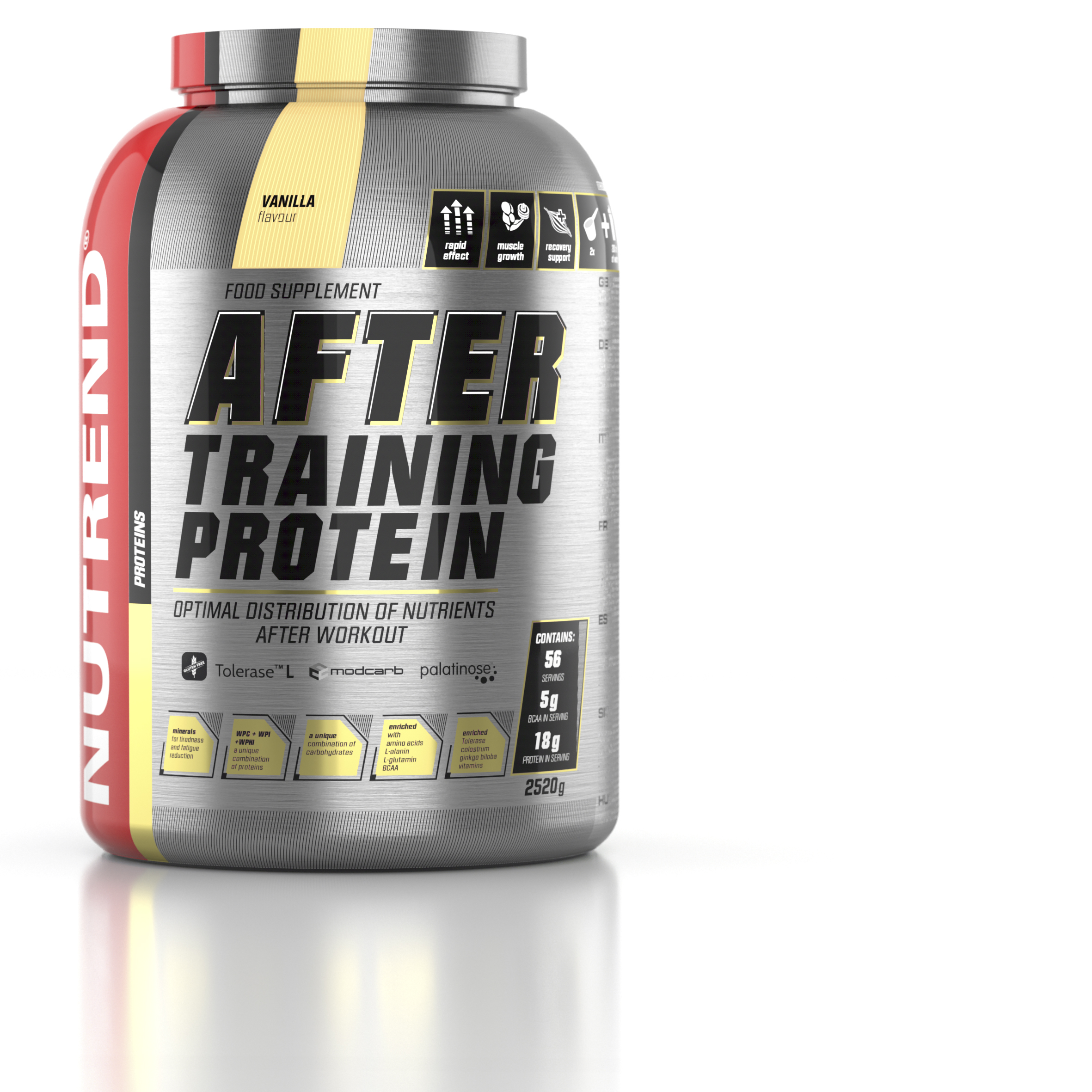 Афтер Трейнинг Протеин 2520г/AFTER TRAINING PROTEIN 2520g Nutrend (Ваниль)