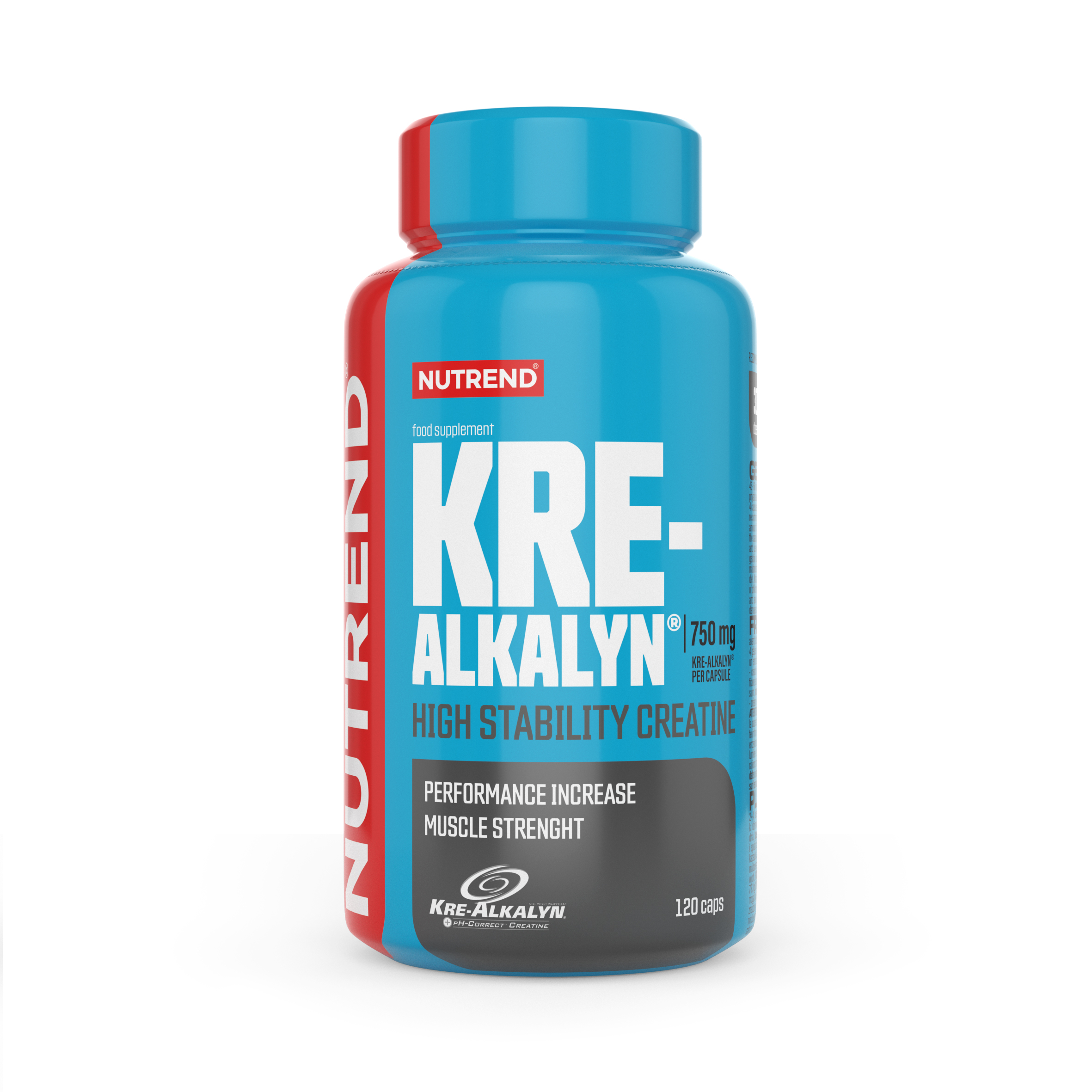 Кре Алкалин капсулы №120/Kre-Alkalyn capsules №120 Nutrend (Без вкуса)