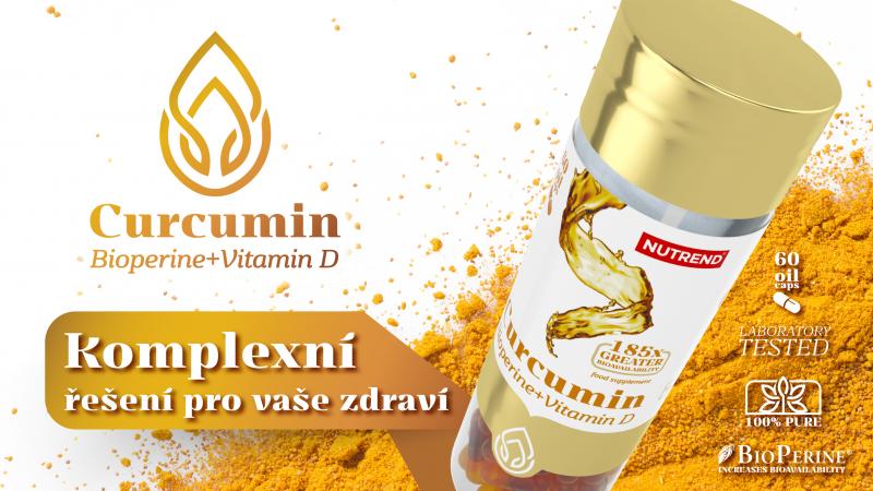 CURCUMIN + BIOPERINE + VITAMIN D 60 caps